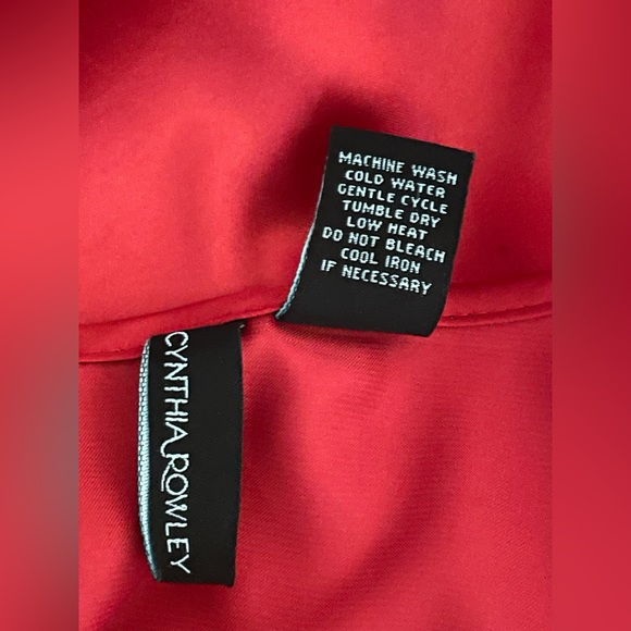 Satin Kimono Short Robe - Sz Sm - Picture 7 of 7